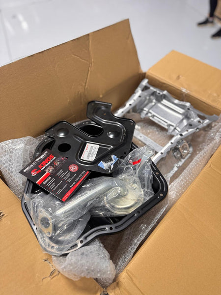 Genuine OEM Toyota Complete Rear Sump Oil Pan Set 2JZGE/2JZGTE