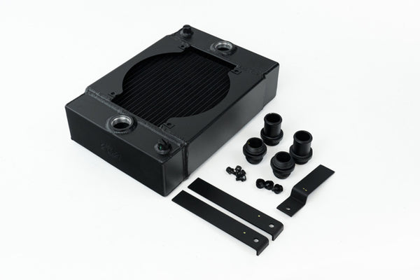 CSF Small Compact Drag Race Aluminum Radiator Combo
