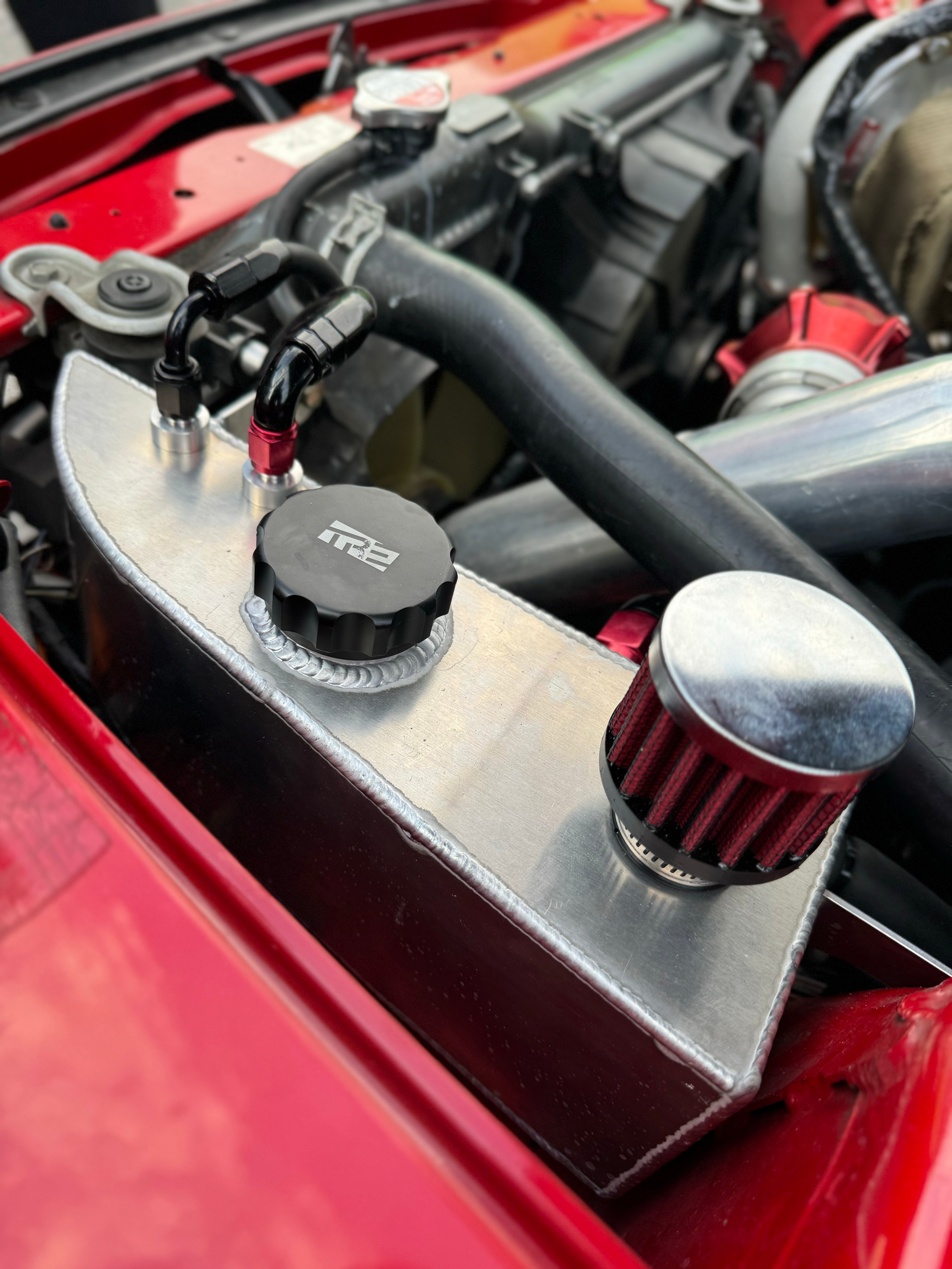 KP Oil/Water Catch can kit - Honda S2000