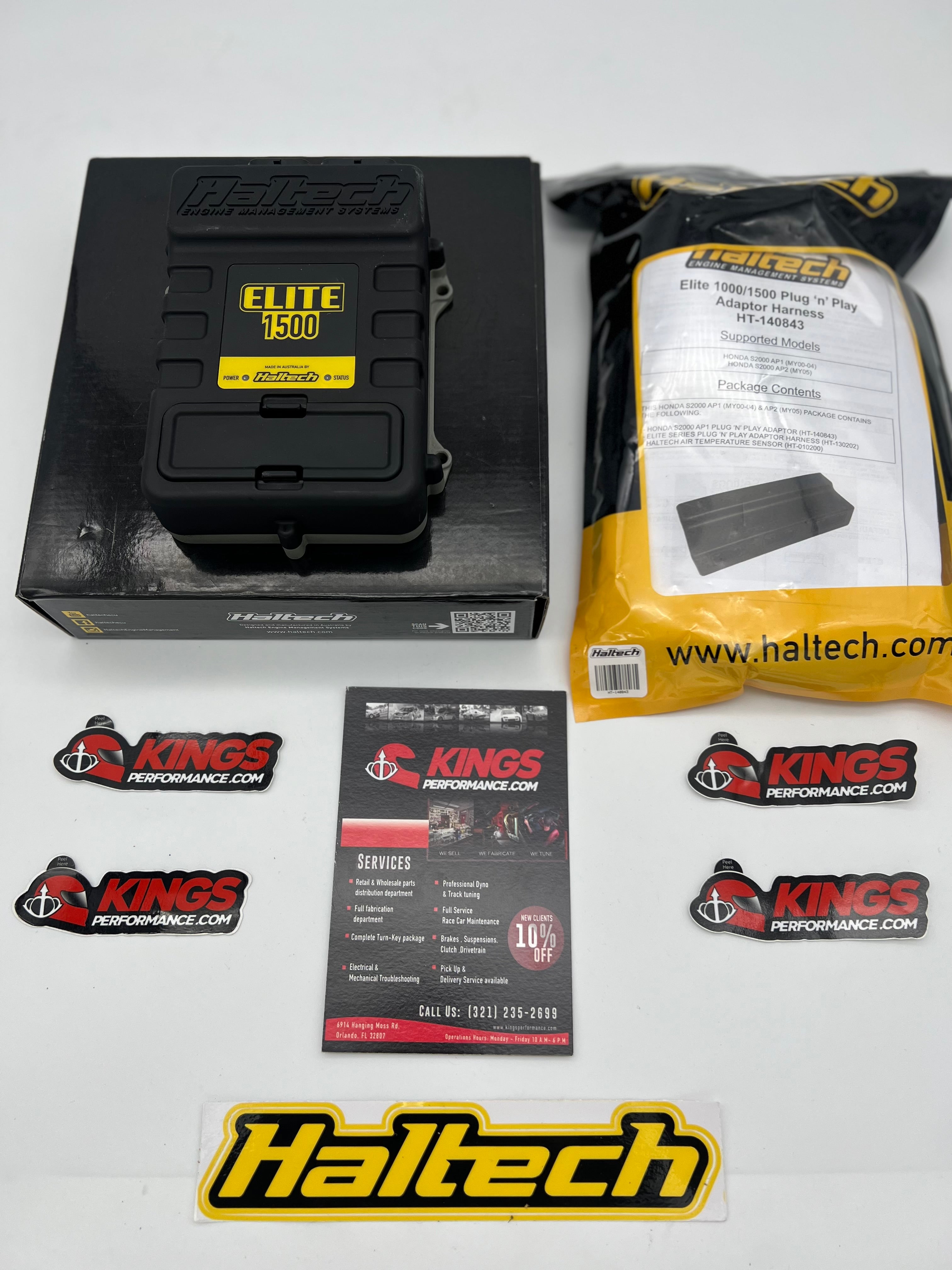 Elite 1500 + Plug'n'Play Adaptor Kit for Honda S2000 HT-150962
