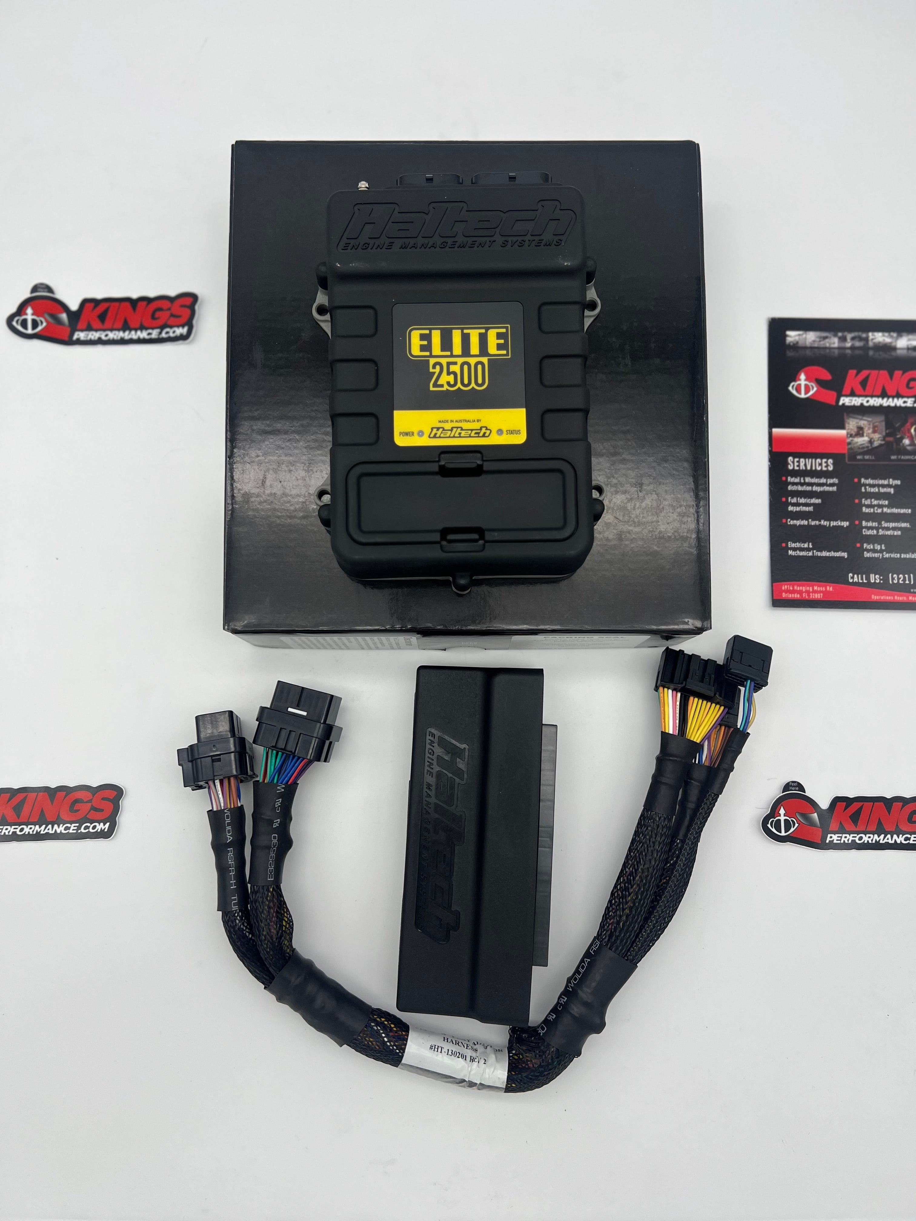 Elite 2500 + Mitsubishi EVO 9 & EVO 8 MR Plug 'n' Play Kit HT-151331