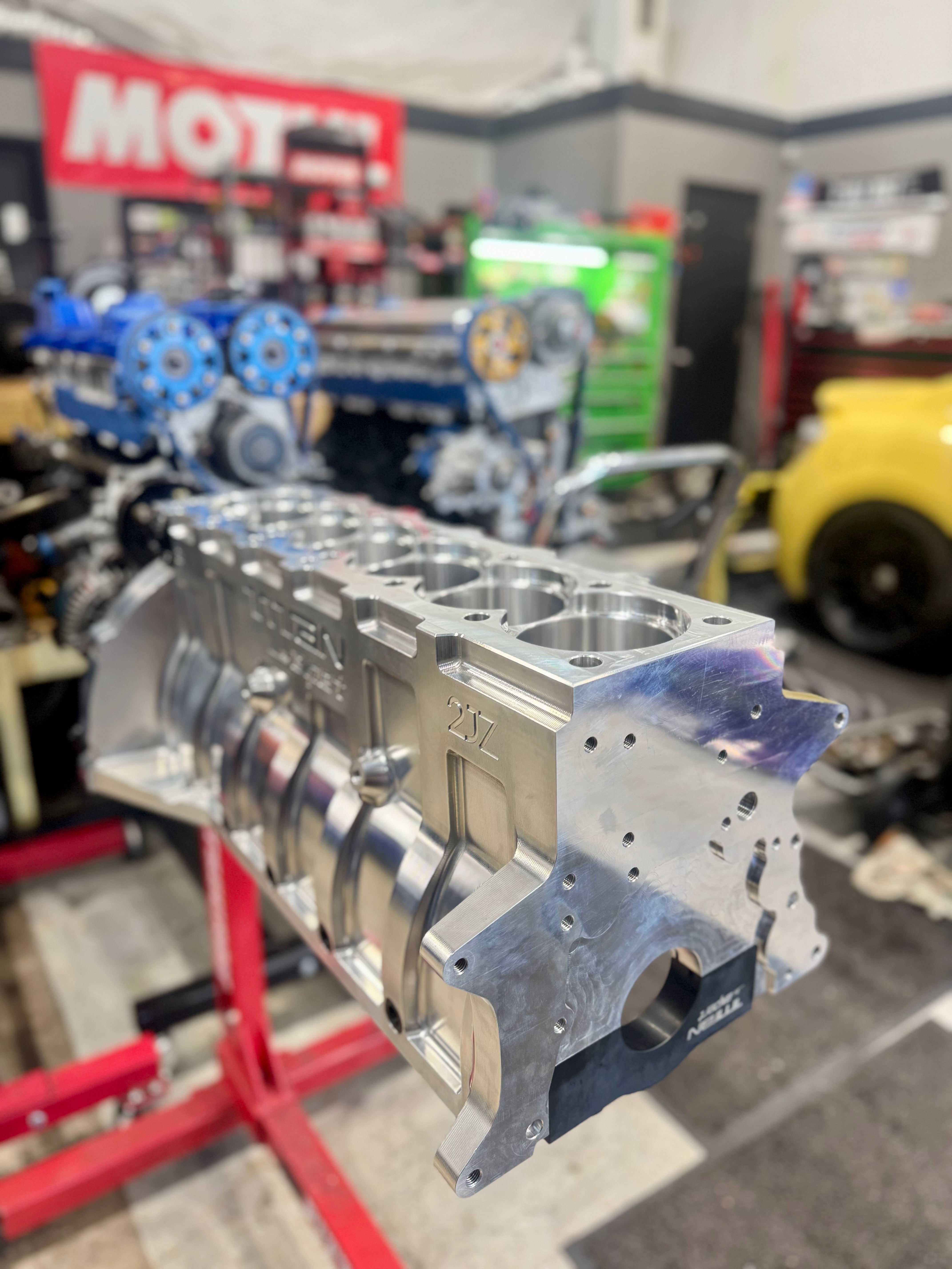 BILLET 2JZ PRO RACE BLOCK