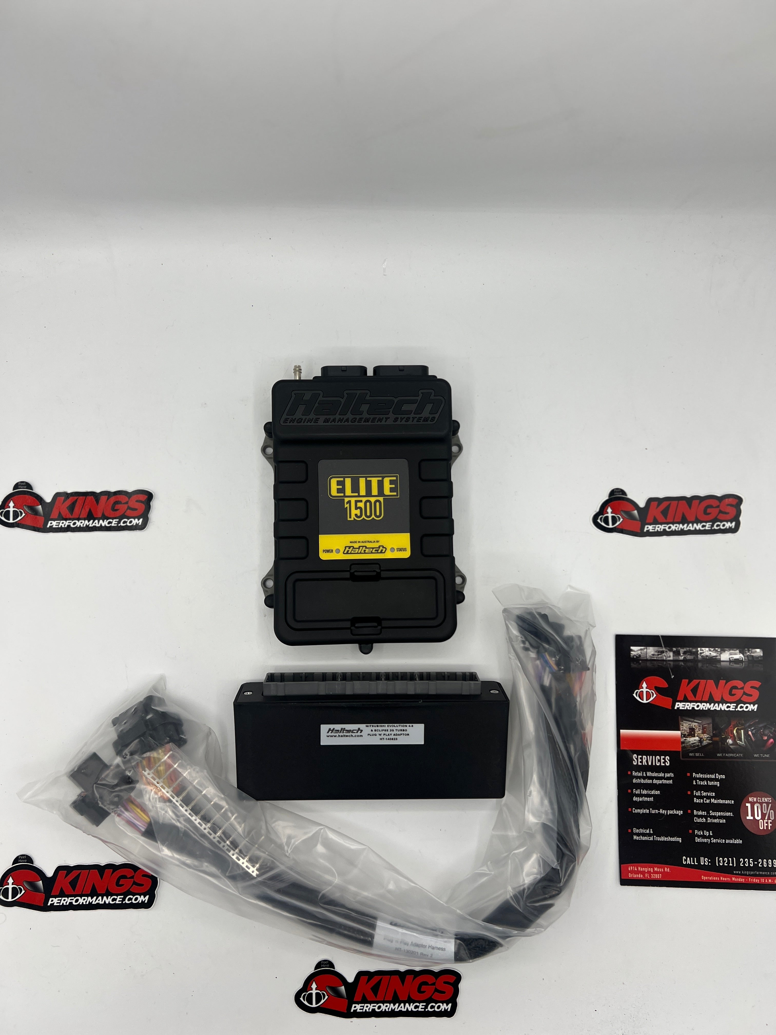 Haltech Elite 1500 EVO 4-8 PNP Harness ECU KIT HT-150945