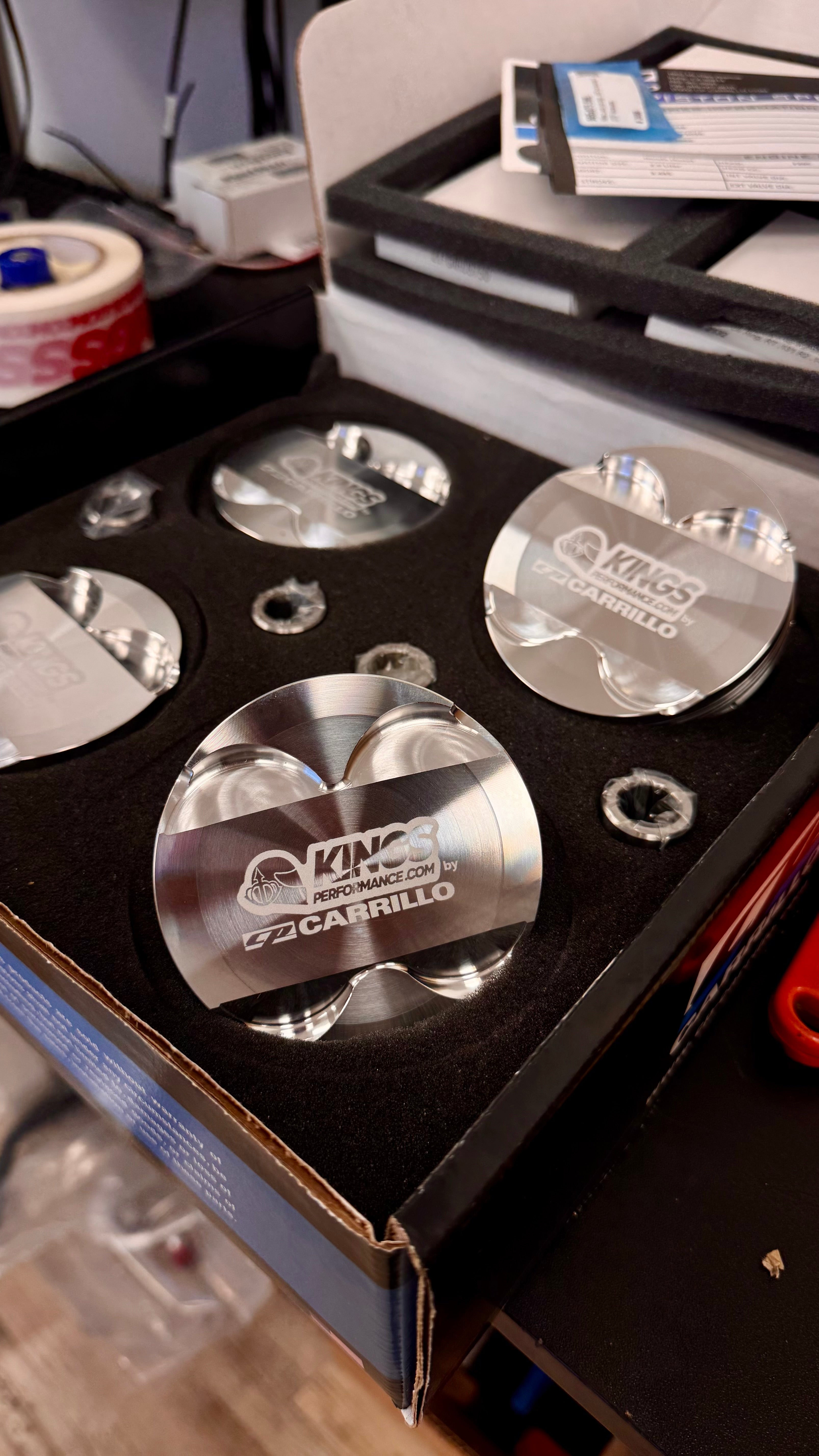 KP SPEC CP Pistons F20C 87.5 BORE 10.0 COMPRESSION