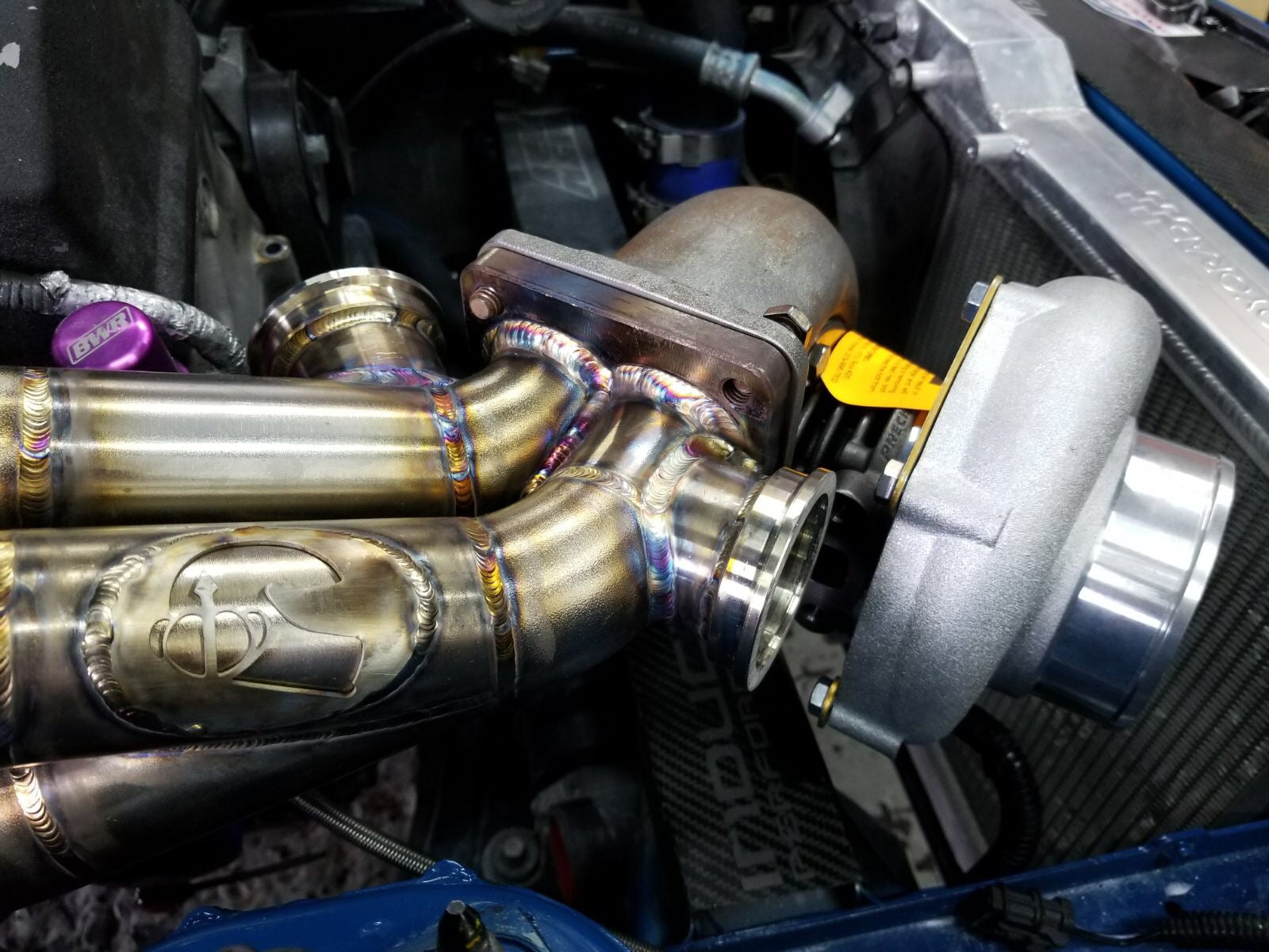 Honda S2000 Stage 2.5 V-band Turbo Manifold