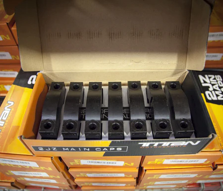 2JZ BILLET MAIN CAPS - TMS SUP-ENG-421