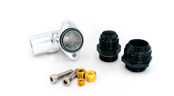 Billet 2JZGTE Upper Water Neck - Race Version
