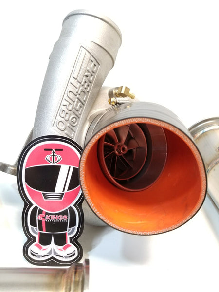 Precision Turbo Mirror Image Turbos HP Cover CEA Billet 7675 Gen 2 BB Stainless V Band 1.00 V Band