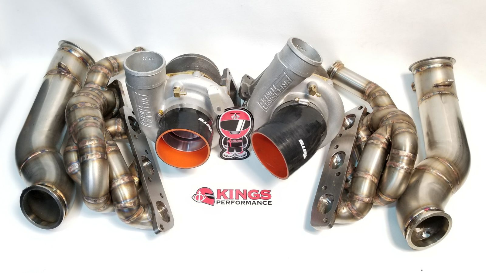 Precision Turbo Mirror Image Turbos HP Cover CEA Billet 7675 Gen 2 BB Stainless V Band 1.00 V Band