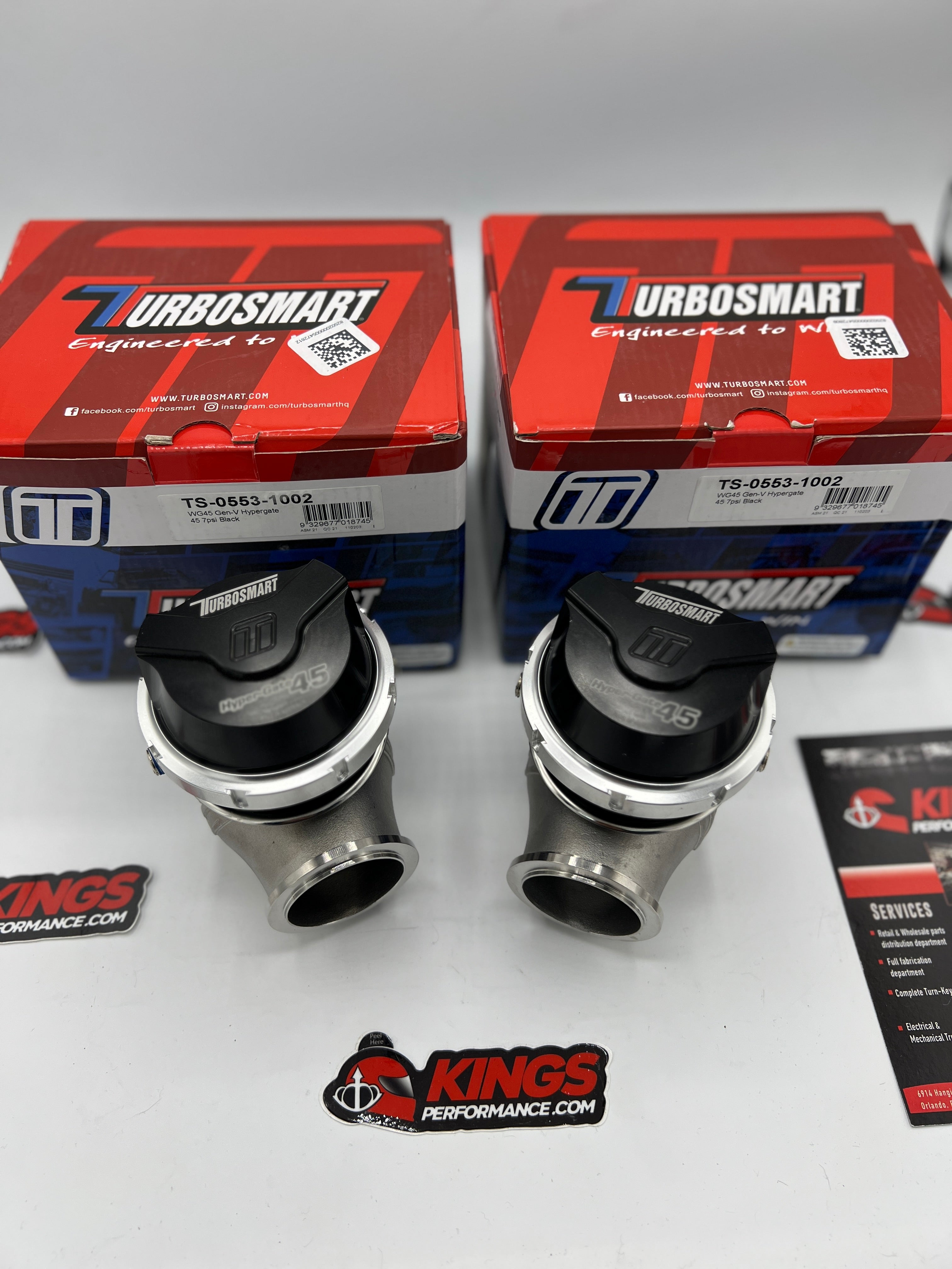 Turbosmart WG45 Gen V Hyper-Gate 45 7psi Black (TS-0553-1002)
