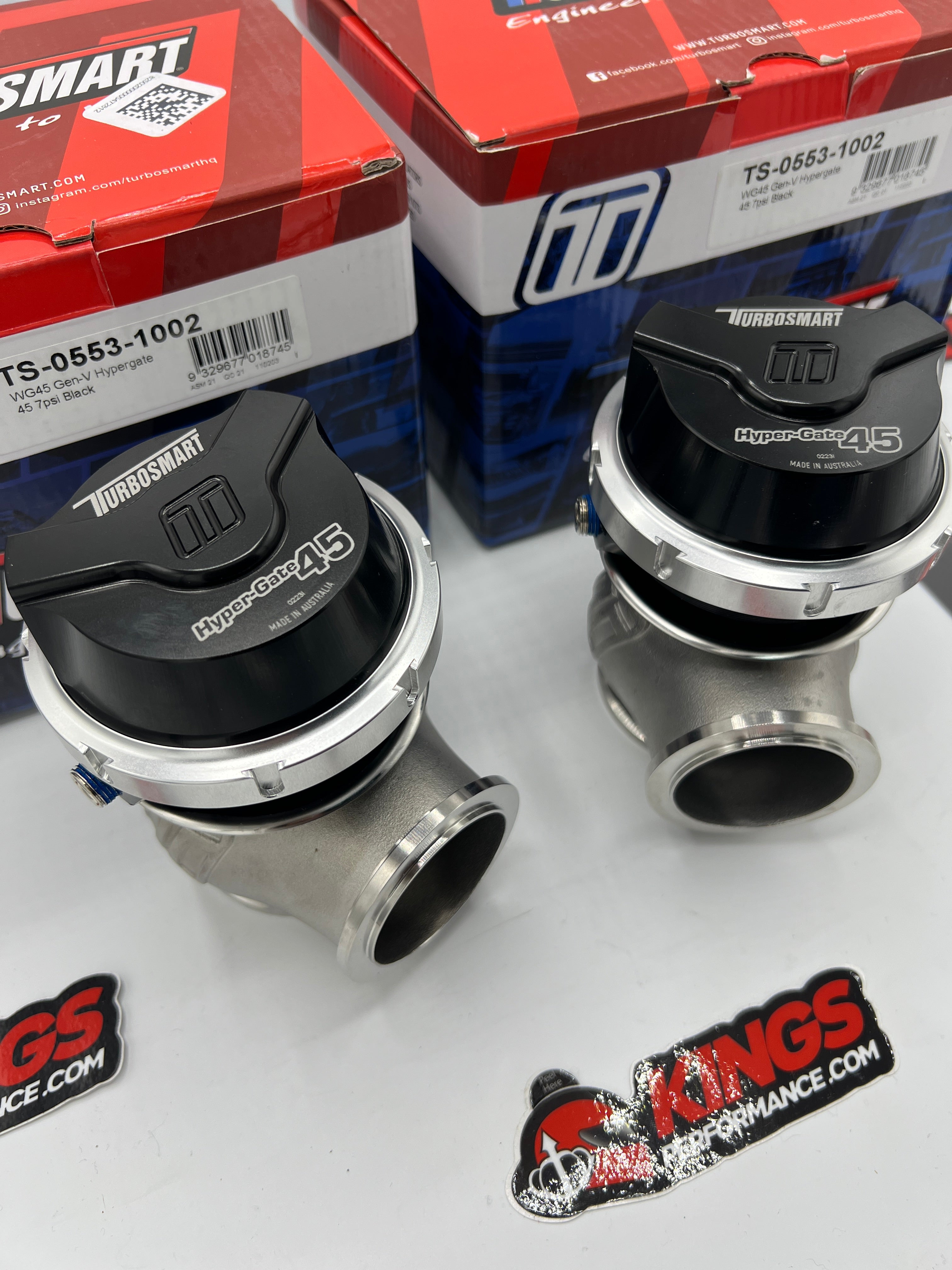 Turbosmart WG45 Gen V Hyper-Gate 45 7psi Black (TS-0553-1002)