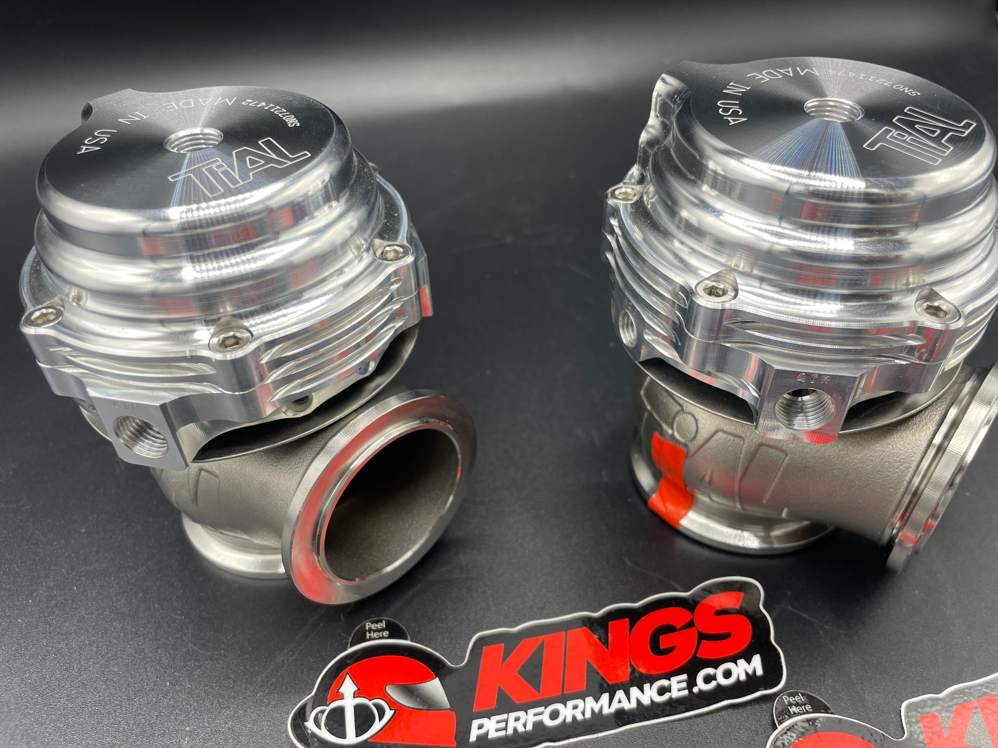 Tial MVS 38mm External Wastegate V-Band - SILVER