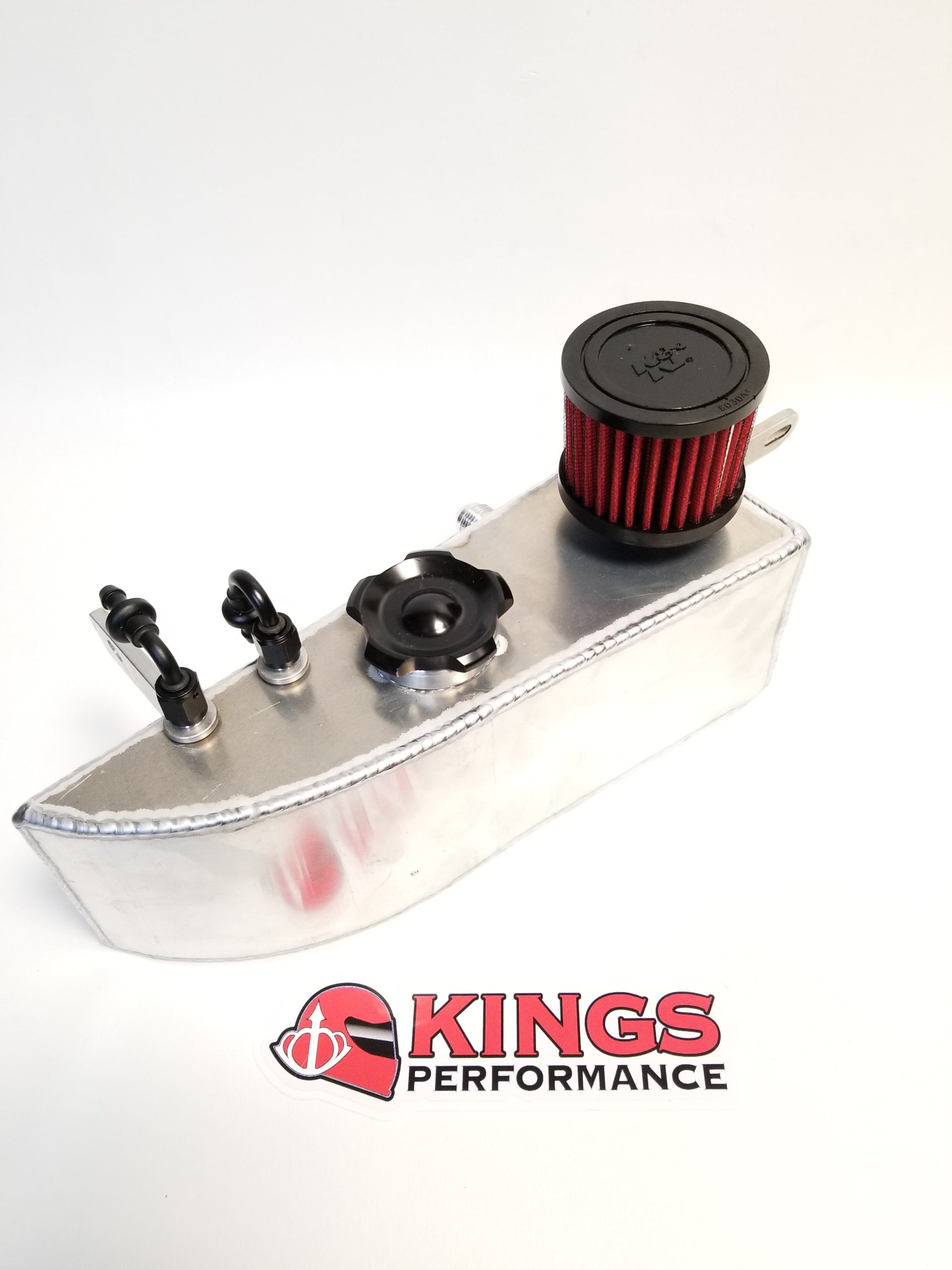 KP Oil/Water Catch can kit - Aluminum finish - Honda S2000