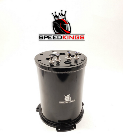 SPEED KINGS Dual Fuel Pump Surge Tank