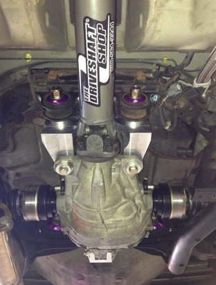 S2000 8.8 Rear End Conversion Kit - Steel Driveshaft, 31 Spline