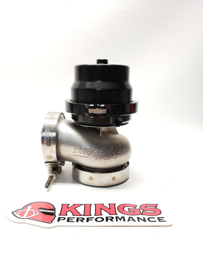 Precision 66mm V-Band External Wastegate Black PBO085-3000