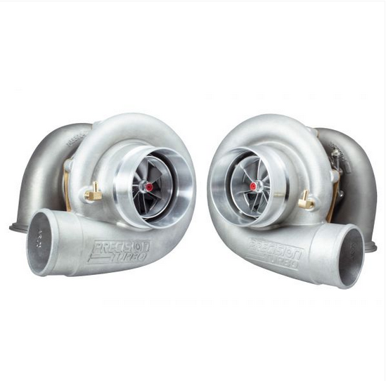 Precision Turbo Mirror Image Turbos HP Cover CEA Billet 7675 Gen 2 BB Stainless V Band 1.00 V Band