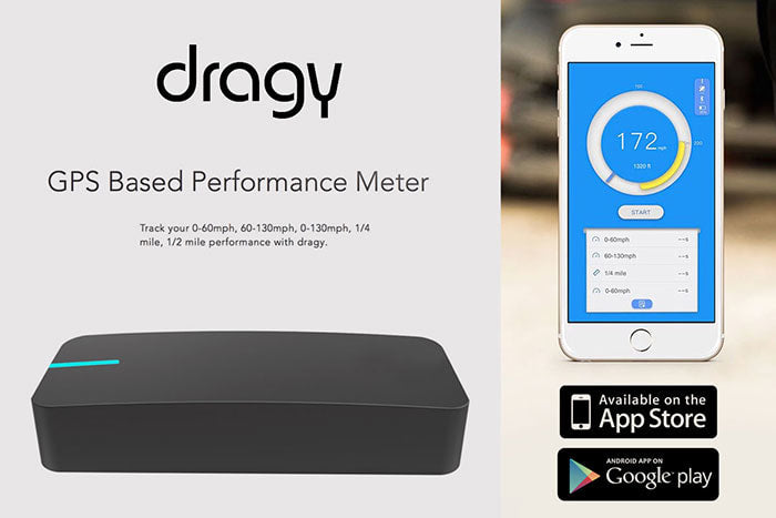 Dragy 10Hz GPS Based Performance Meter