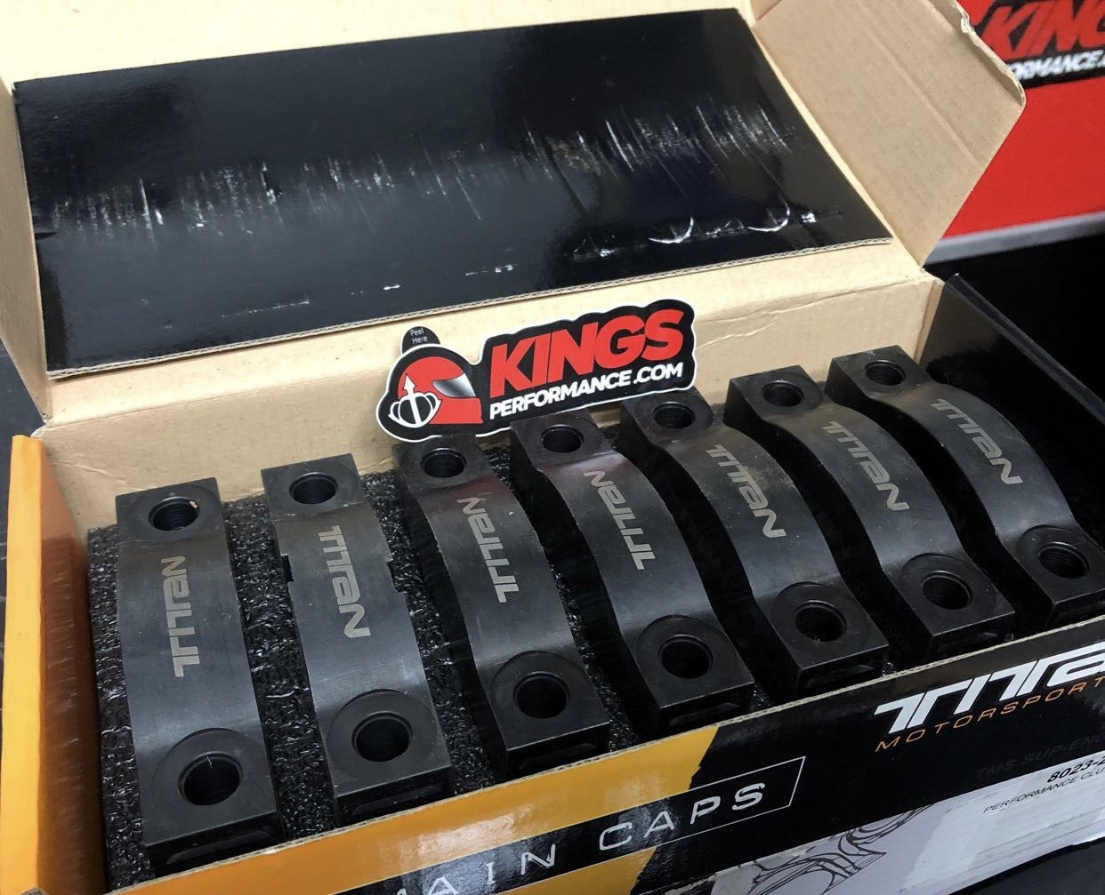 2JZ BILLET MAIN CAPS - TMS SUP-ENG-421