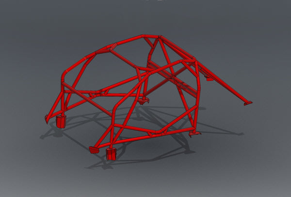 GT86/GR86 FD Spec - X Door Bar Roll Cage - Yes