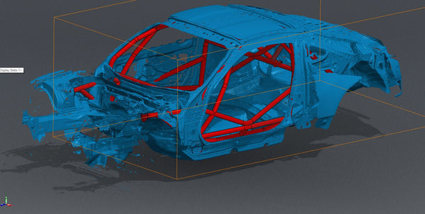 GT86 Coupe Road Race Roll Cage Kit