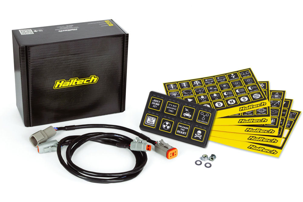 Haltech CAN Keypad 8 button (2x4) (HT-011501)