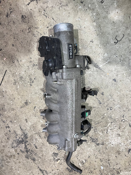 USED - 2JZ-GTE Upper Intake Manifold and Throttle body