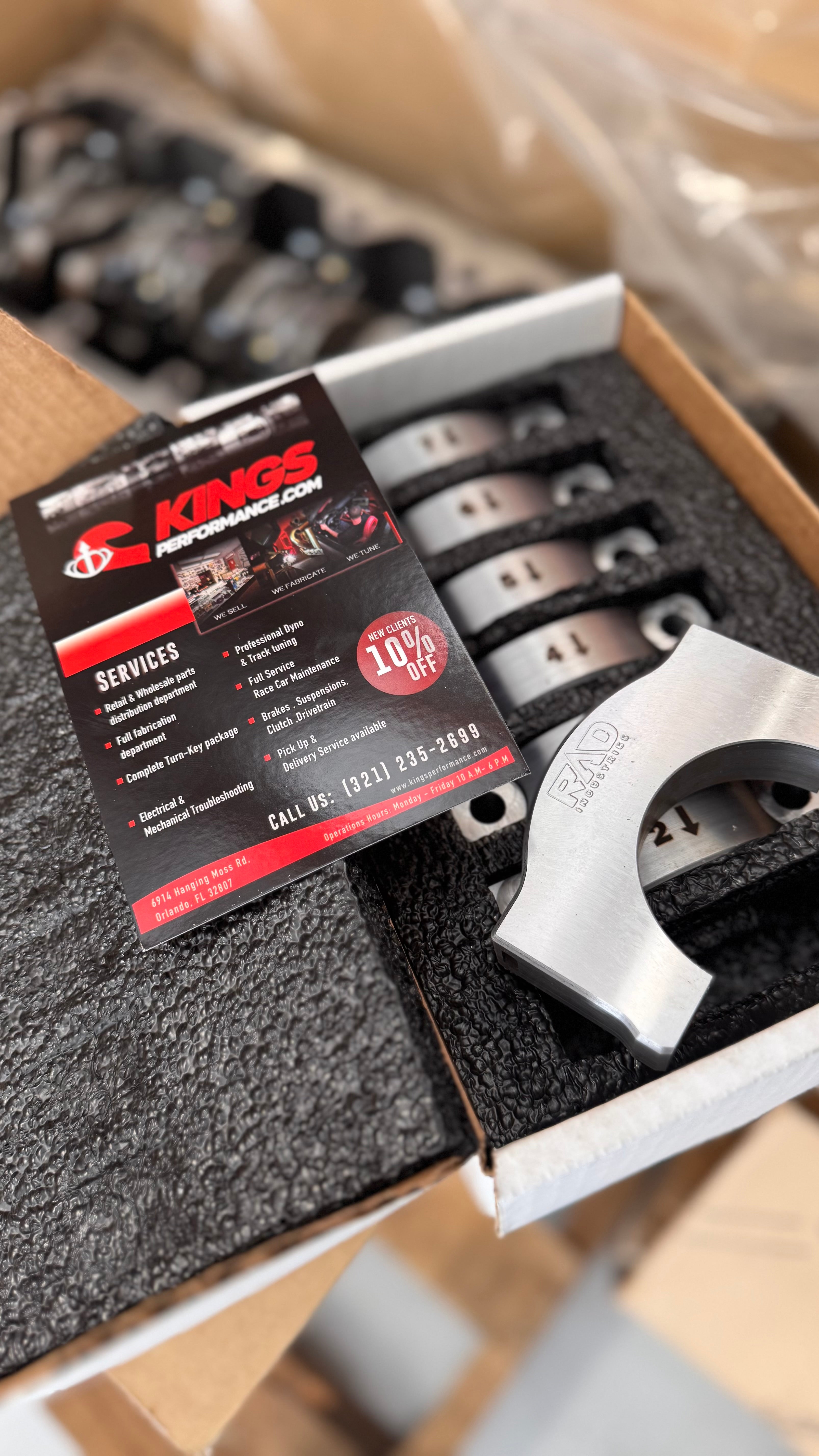 Billet Main Cap Set - 2JZ-GE/GTE/1JZ-GTE