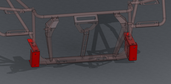 S13 Tube Front Lower Baseplates