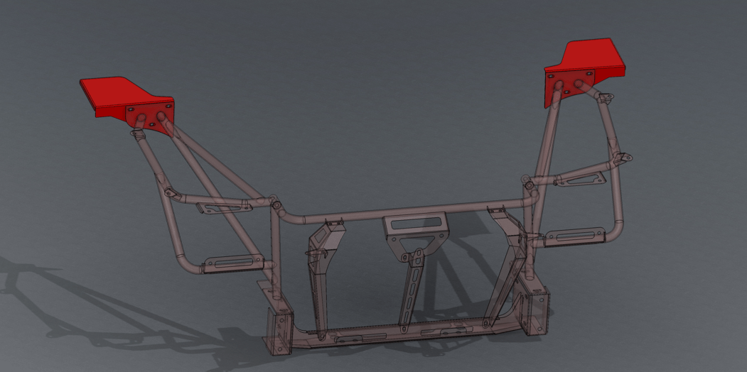 S13 Tube Front Upper Baseplates
