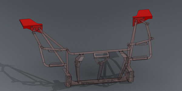 S13 Tube Front Upper Baseplates