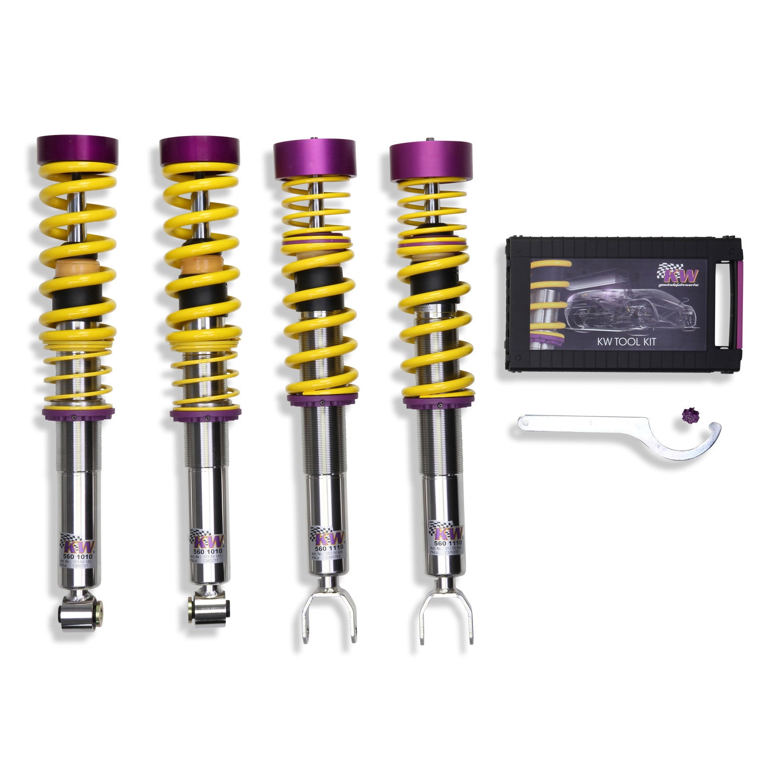 KW Coilover Kit V3 Toyota Supra MKIV (JZA80) - 35256010