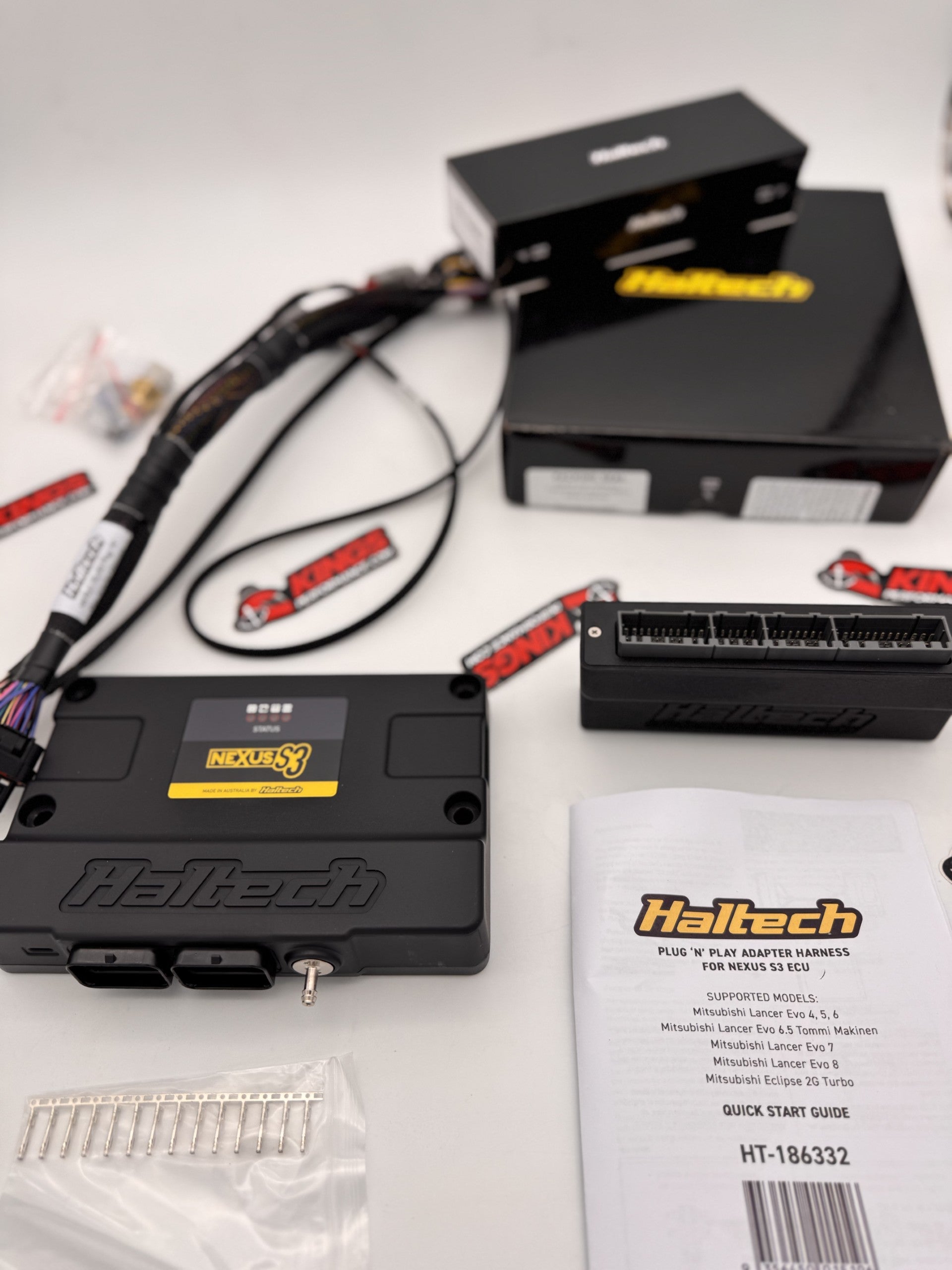 Haltech Nexus S3 Plug 'n' Play Adapter Harness Kit - Mitsubishi EVO 4-8 & 2G - HT-213308