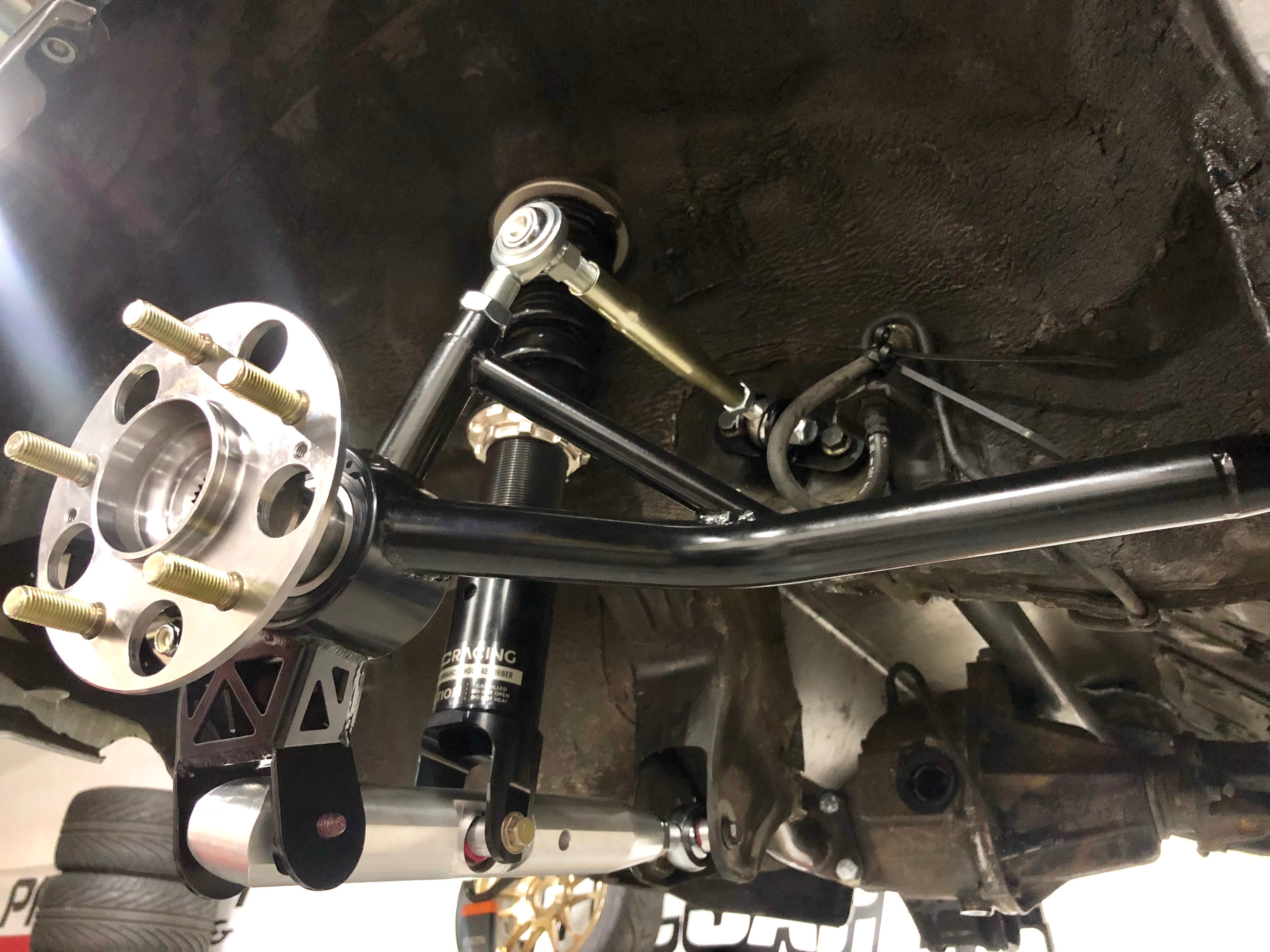 Curved Rear Trailing Arm FCSRACE AWD Rear Trailing Arm Kit – Kings Performance