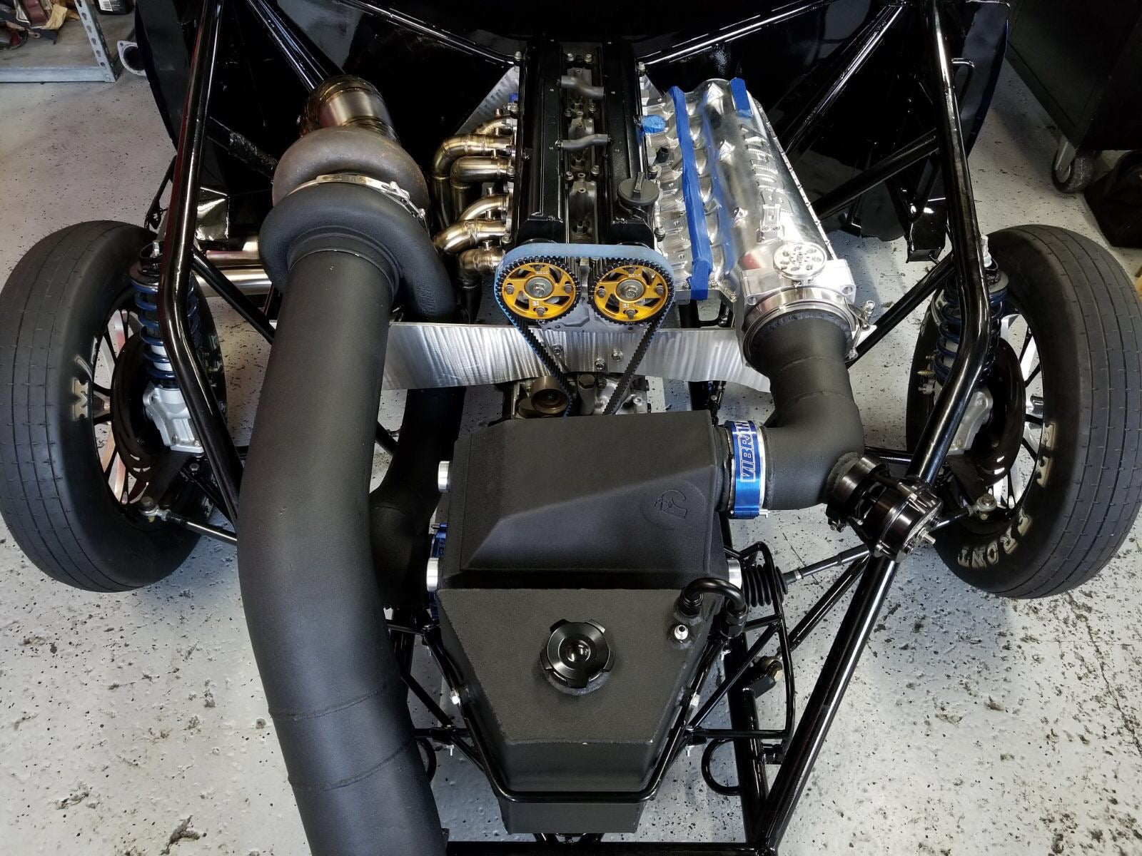 KP Toyota 2JZ DRAG Turbo manifold