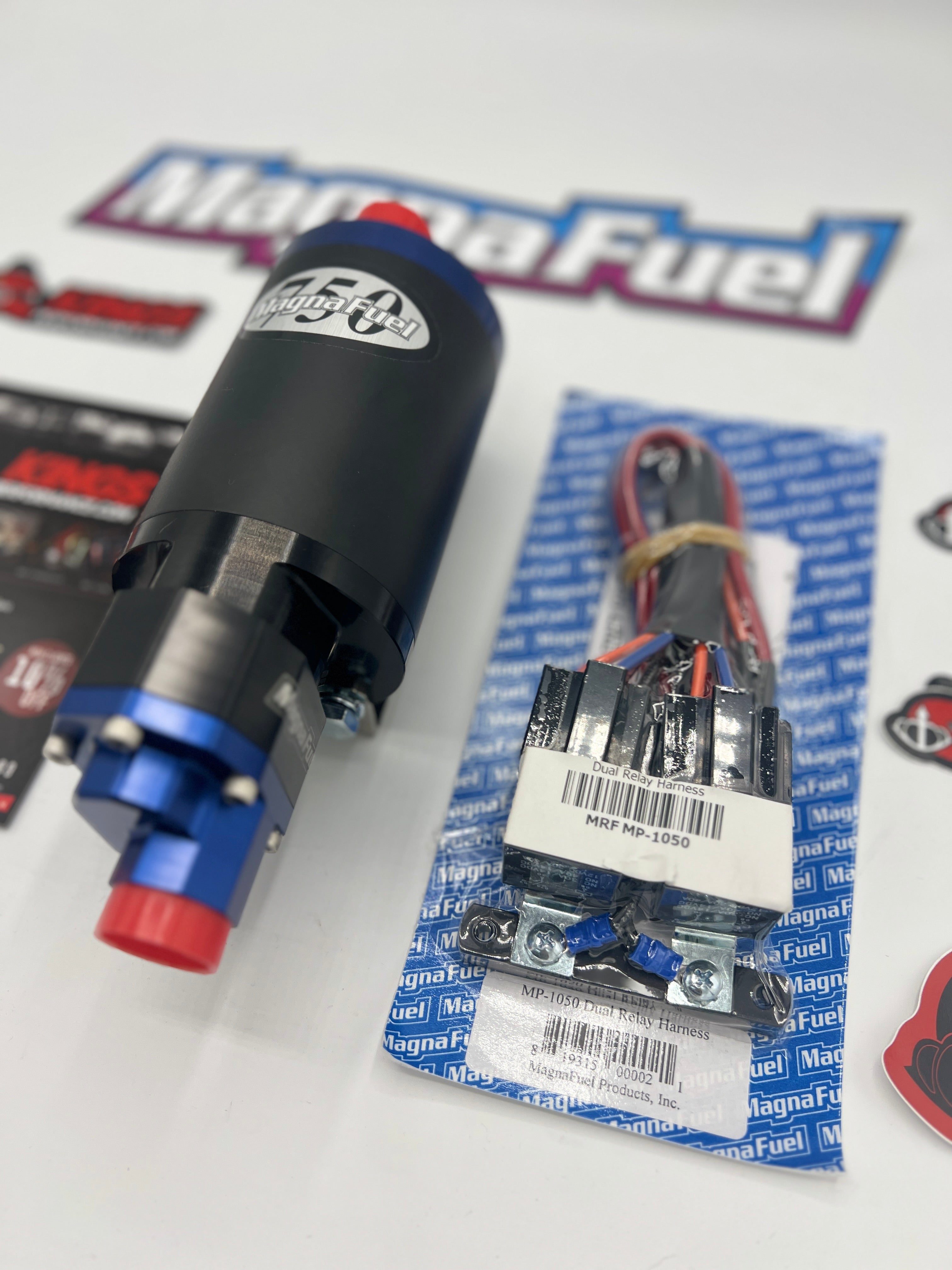 Magniful MagnaFuel ProTuner 750 Series In-Line Fuel Pumps MP-4303 w/dual relays ...