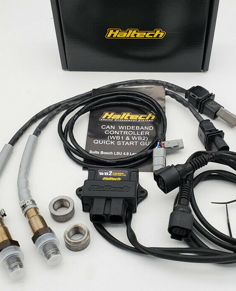 Haltech WB2 Dual Channel Wideband Controller Kit with 2 O2 Sensors